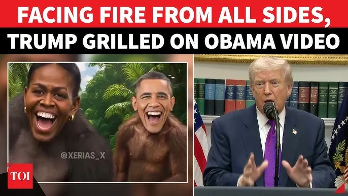 obama trump truth social video