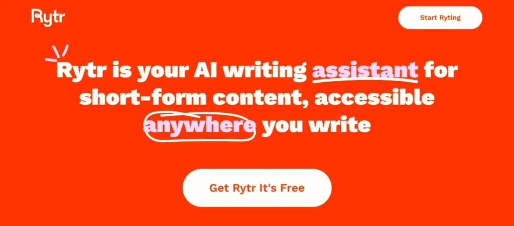 rytr przystepne cenowo narzedzie ai do szybkiego tworzenia tresci