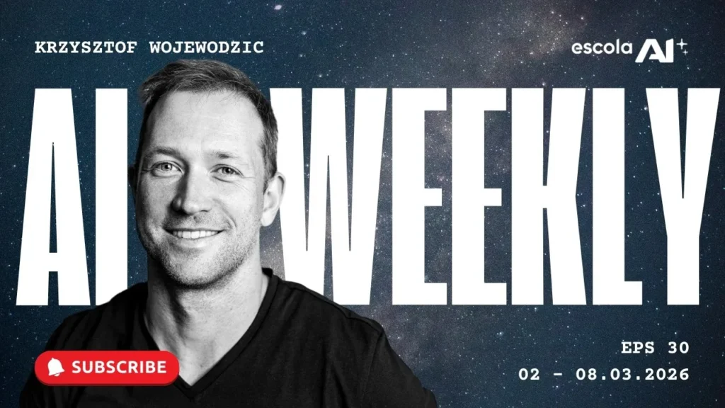 escola ai weekly 30 krzysztof wojewodzic