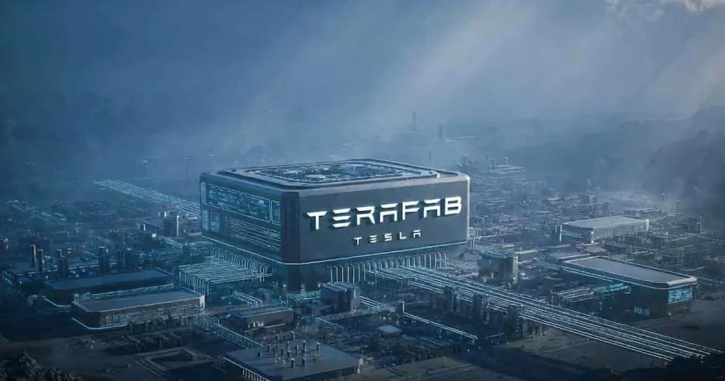 terafab musk chce sam produkowac chipy dla ai robotow i satelitow 20 miliardow dolarow i plan na galaktyczna cywilizacje