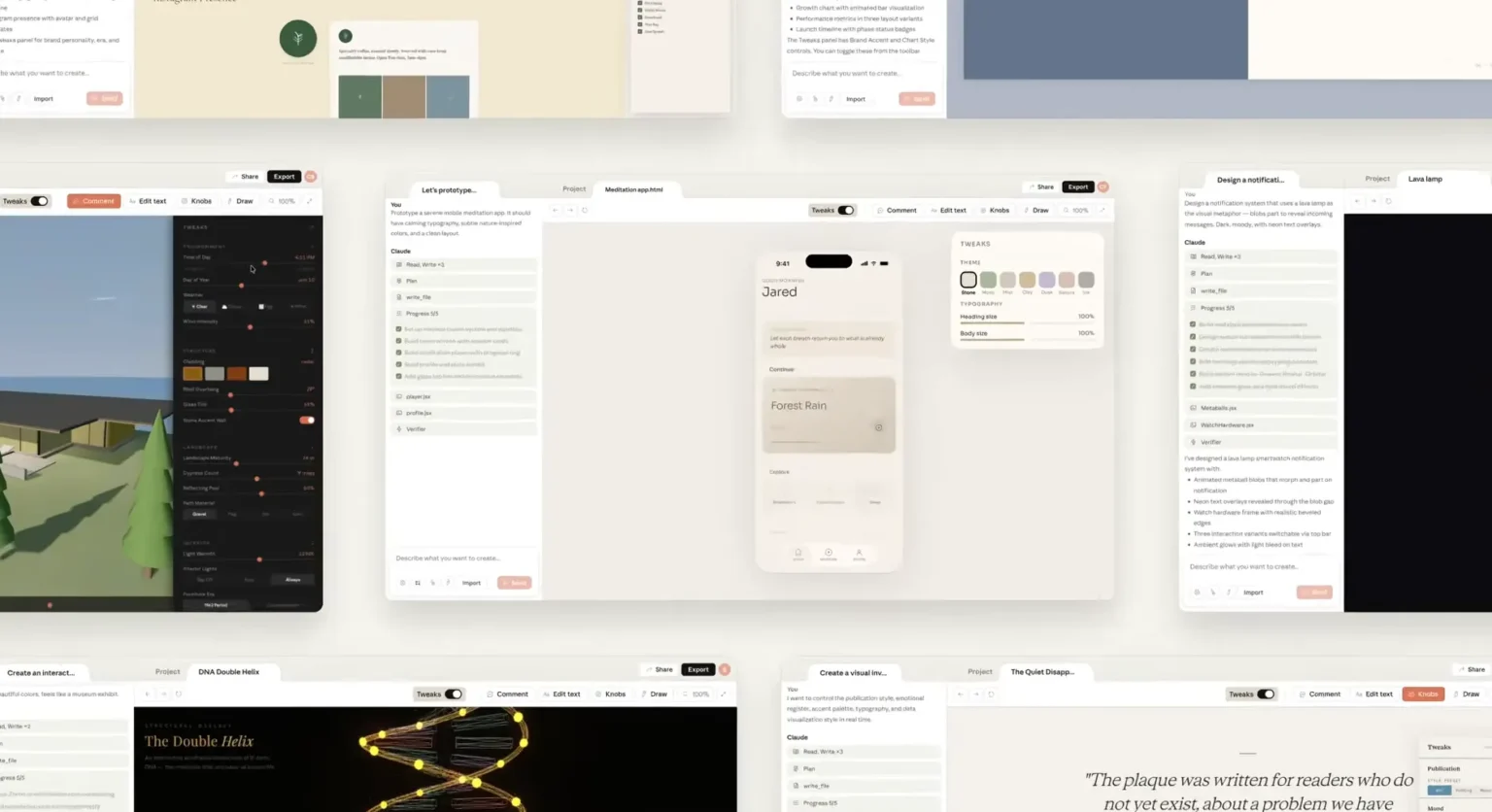 anthropic uruchamia claude design ai projektuje razem z toba