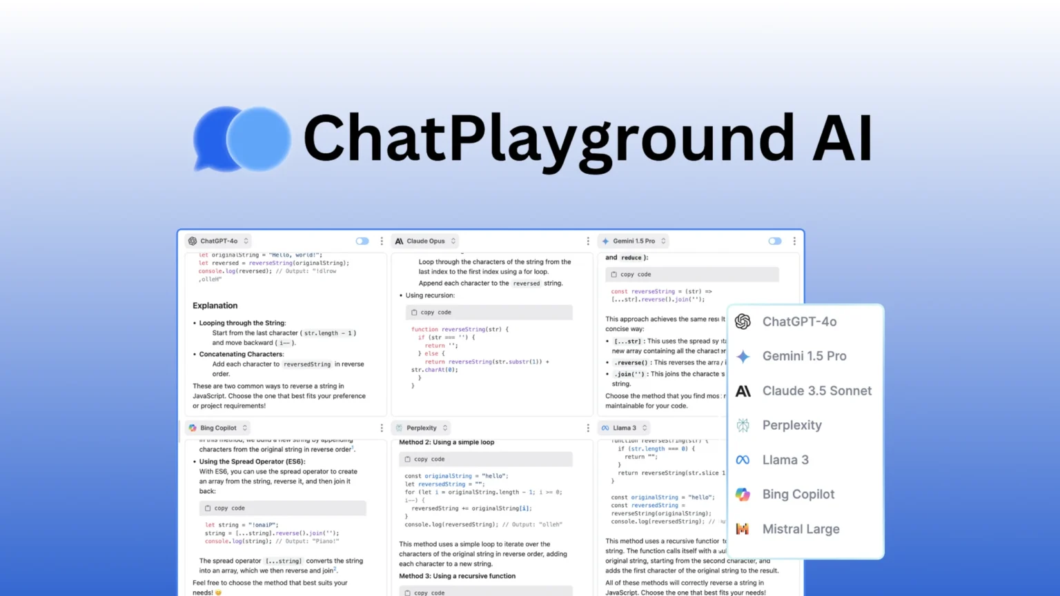 chatplayground ai w dozywotniej subskrypcji ponad 40 modeli ai w jednym miejscu za jednorazowa oplata