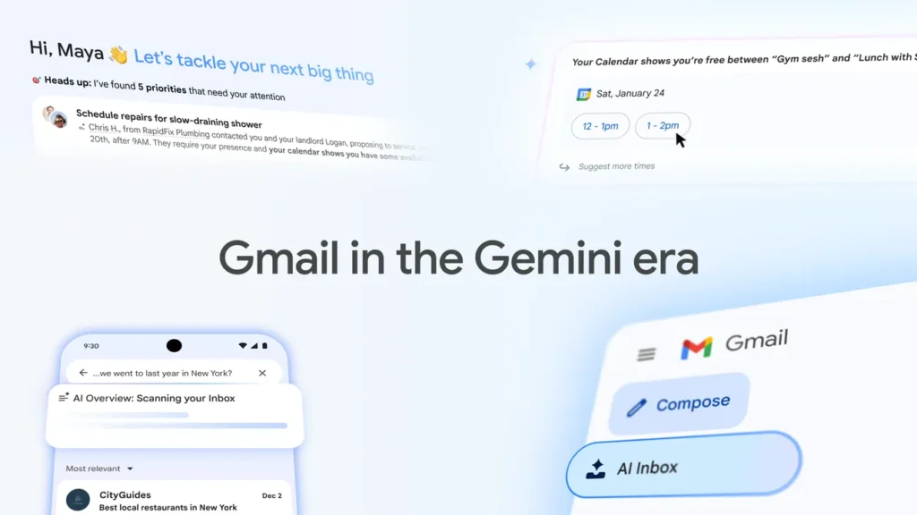 gmail wchodzi w ere gemini 2 miliardy uzytkownikow musi podjac decyzje