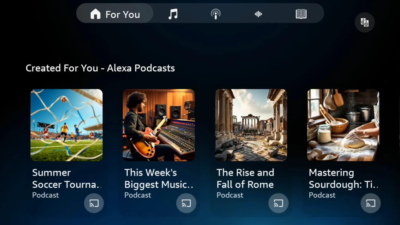 alexa wchodzi w podcasty amazon oglasza wlasnego generatora audycji na zadanie