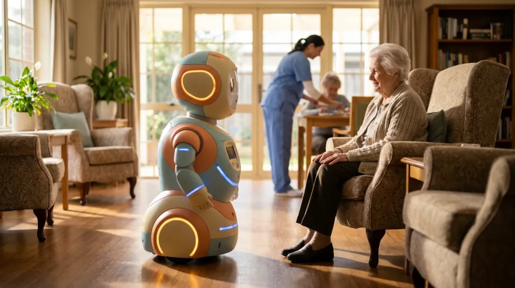 roboty w domach opieki czy ai naprawde moze zastapic ludzkie cieplo