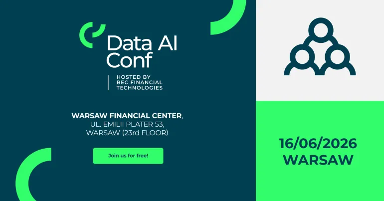 Data AI Conf 2026 – jedne z największych targów danych i AI w Polsce Grafika