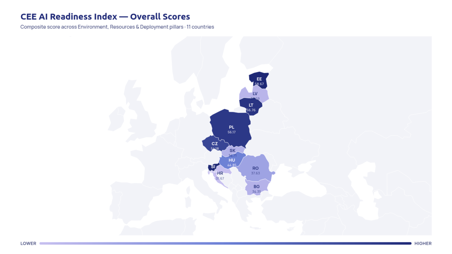 Polska na czwartym miejscu w wyścigu AI Europy Środkowo-Wschodniej. Liczby są dobre, ale to nie wystarczy polska na czwartym miejscu w wyscigu ai europy srodkowo wschodniej liczby sa dobre ale to nie wystarczy