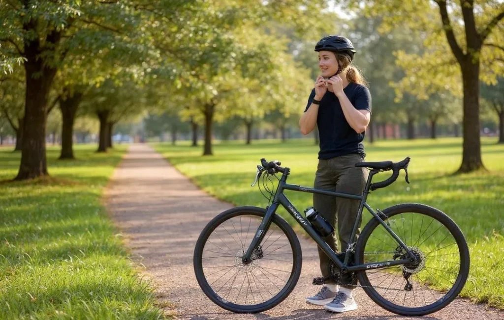 rei promowalo rower reklama wygenerowana przez ai mety kierownica wyrastala z siodelka