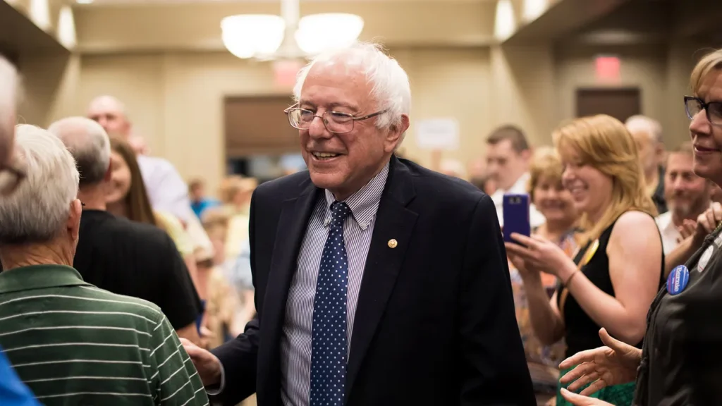 sanders kontra silicon valley senator chce polowy ai dla ludu
