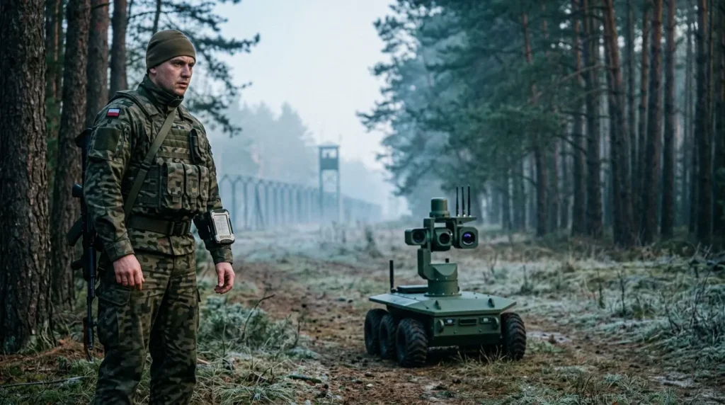 Wojsko Polskie stawia na autonomię. CISI wysyła AI na granicę z Białorusią wojsko polskie stawia na autonomie cisi wysyla ai na granice z bialorusia
