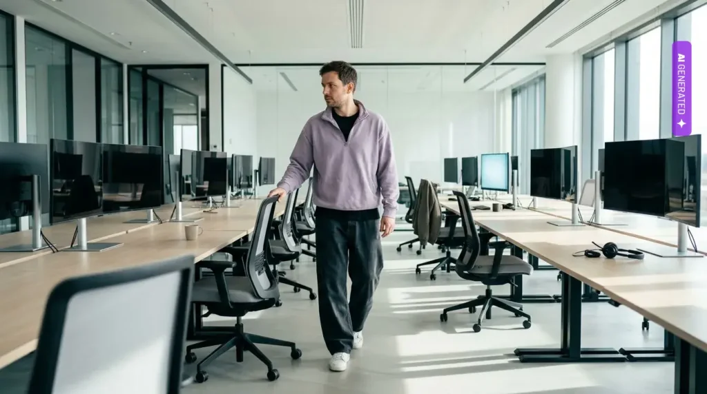 95 procent firm wstrzymało projekty AI. Raport Cloudera pokazuje, gdzie pęka infrastruktura danych – grafika wygenerowana przez AI