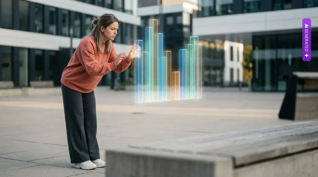 AI w pracy testerów. Czy IT zjada własny ogon, czy po prostu liczy pieniądze? – grafika wygenerowana przez AI