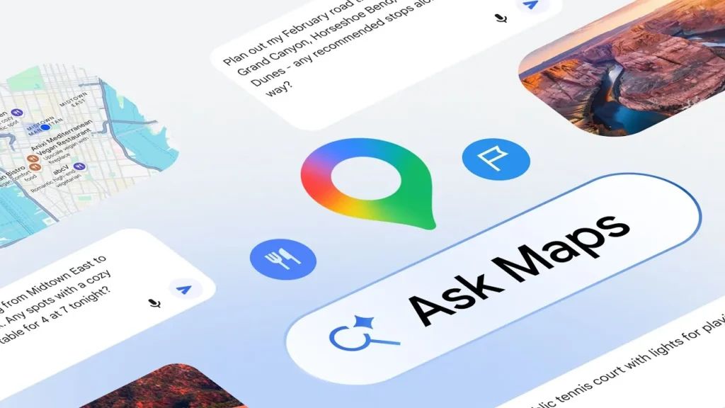 Ask Maps zamawia jedzenie i rezerwuje hotele. Google Maps zmienia się w agenta, a Polska czeka