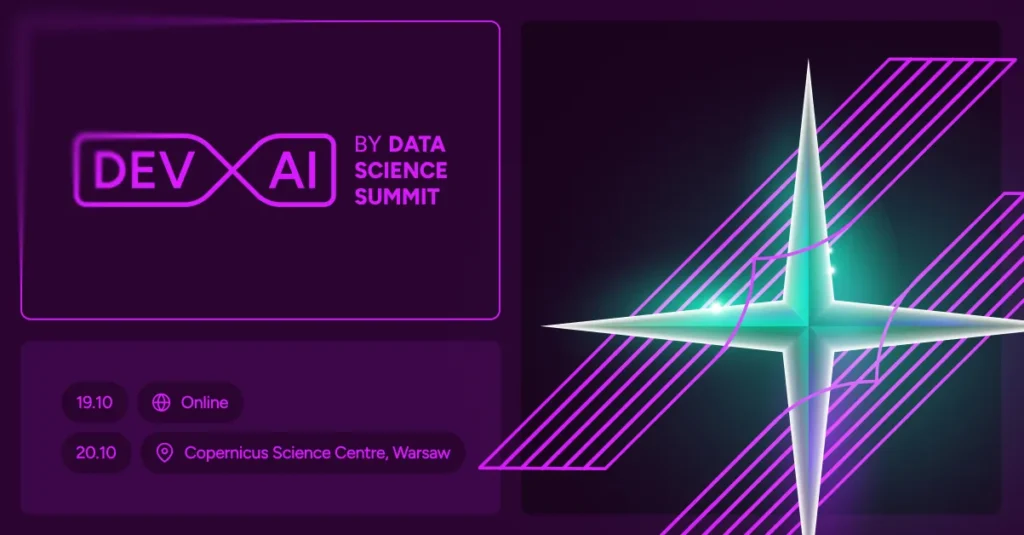DevAI by Data Science Summit 2026: Claude Code, Cursor i agenty AI w Centrum Nauki Kopernik, 19 i 20 października