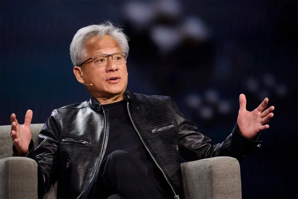 Jensen Huang uznaje spór o AGI za zamknięty. Nvidia woli rozmawiać o 96 miliardach dolarów przychodu Jensen Huang uznaje spór o AGI za zamknięty. Nvidia woli rozmawiać o 96 miliardach dolarów przychodu