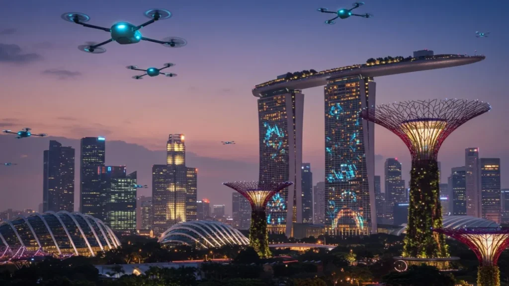 Singapur podnosi prognozę wzrostu PKB do 4,5-5,5 procent. Powodem jest globalny boom inwestycji w AI
