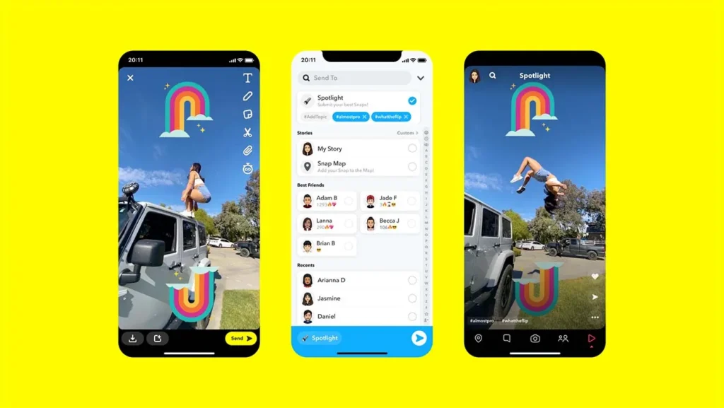 Spotlight tylko dla ludzi. Snapchat przestaje polecać filmy w całości wygenerowane przez AI Spotlight tylko dla ludzi. Snapchat przestaje polecać filmy w całości wygenerowane przez AI