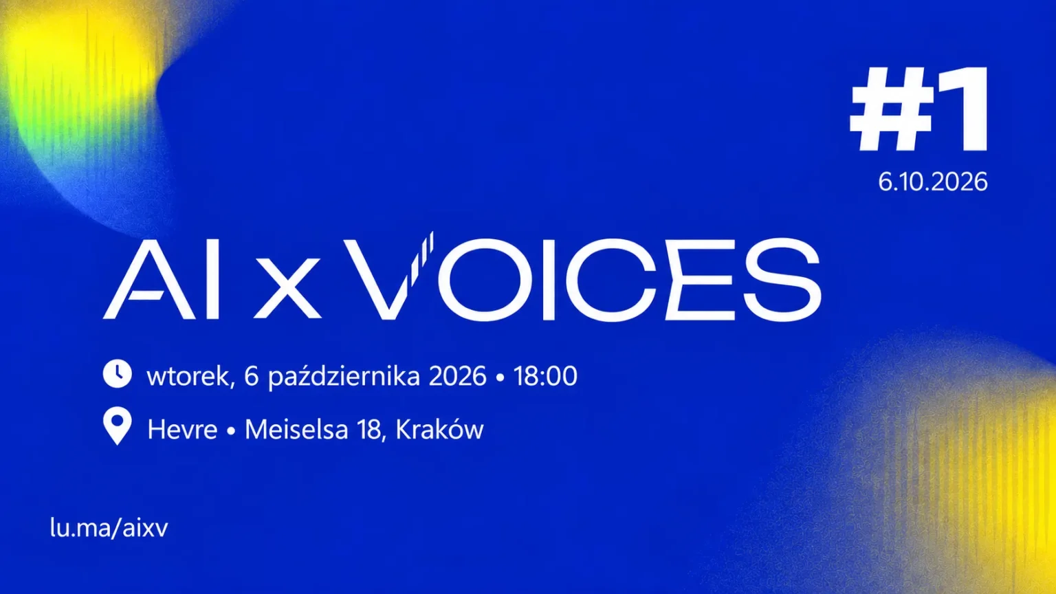 AI × Voices #1 w Krakowie: agenci AI, łamanie zabezpieczeń modeli i Azure AI Video Indexer, 6 października w Hevre, wstęp bezpłatny