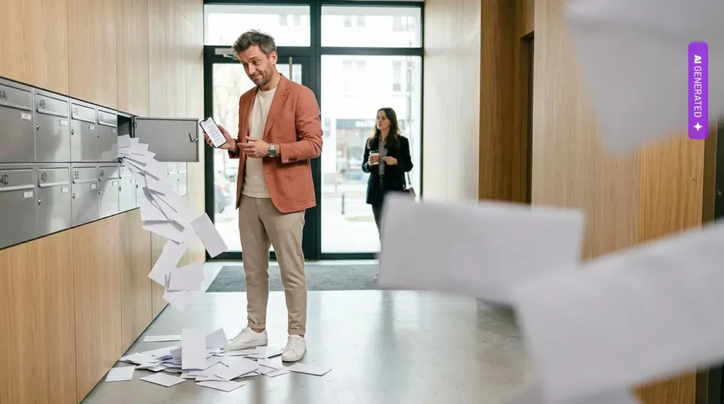 Armatis: klienci toną w „AI slop”. Sprawdziliśmy dane z raportu – grafika wygenerowana przez AI