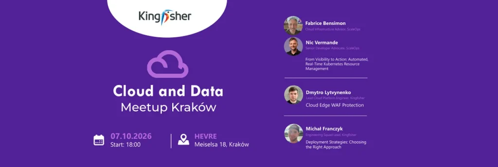 Cloud and Data Meetup Kraków: Kubernetes, GPU i AI w produkcji, 7 października w HEVRE, wstęp bezpłatny Cloud and Data Meetup Kraków: Kubernetes, GPU i AI w produkcji, 7 października w HEVRE, wstęp bezpłatny