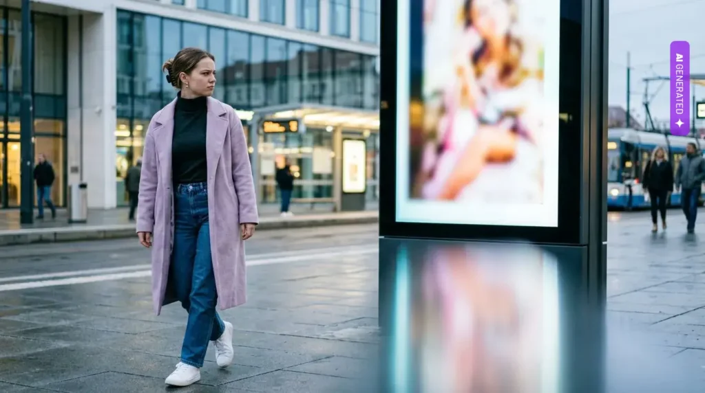 IAB: 82 proc. marketerów sądzi, że młodzi lubią reklamy z AI. Naprawdę lubi je 45 proc. IAB: 82 proc. marketerów sądzi, że młodzi lubią reklamy z AI. Naprawdę lubi je 45 proc. – grafika wygenerowana przez AI