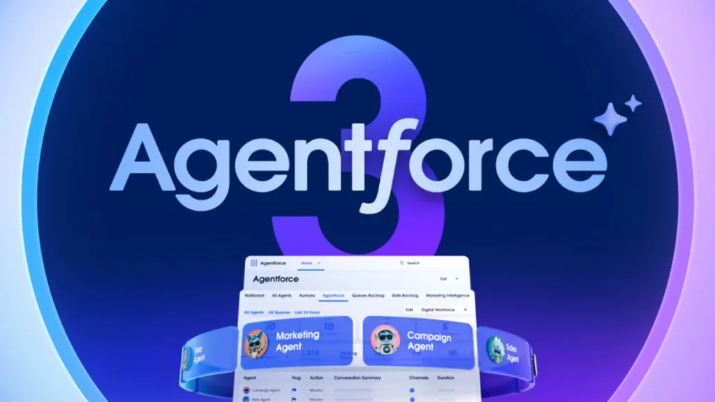 Salesforce dodaje do Agentforce siedmiu agentów AI z imionami. Sześciu jest już dostępnych
