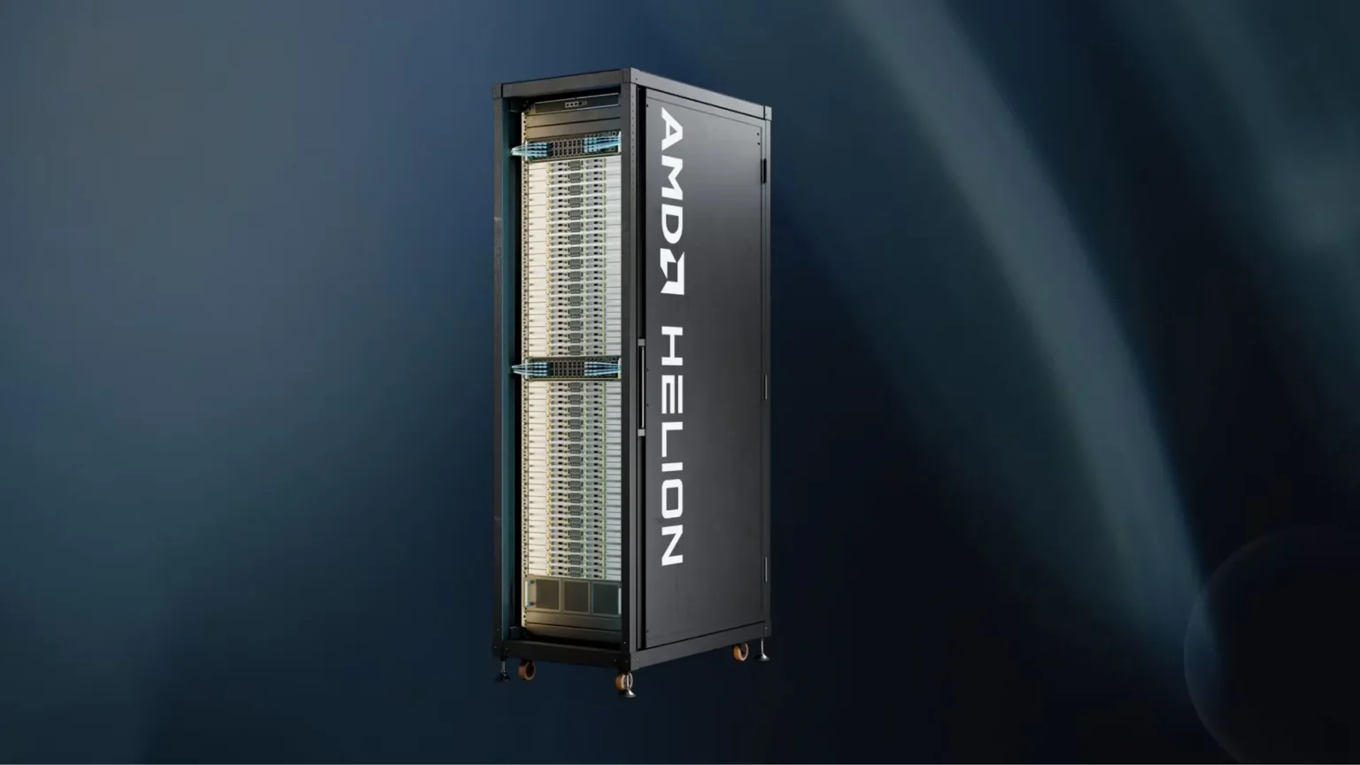 AMD Helion: otwarty projekt szafy serwerowej dla agentów AI z 32 768 rdzeniami EPYC