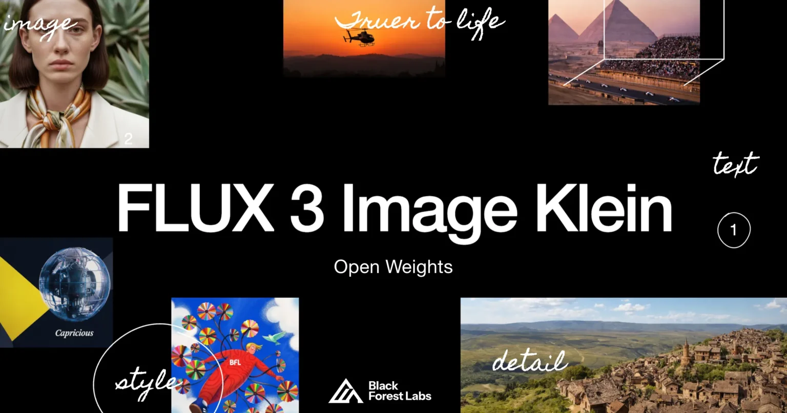 FLUX 3 Image Klein: Black Forest Labs wypuszcza otwarty model obrazu, który działa na karcie z 8 GB VRAMFLUX 3 Image Klein: Black Forest Labs wypuszcza otwarty model obrazu, który działa na karcie z 8 GB VRAM