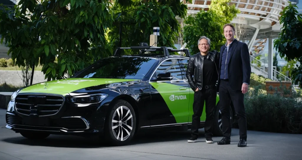Mercedes-Benz i NVIDIA rozszerzają partnerstwo. Celem są limuzyny poziomu 4 jeżdżące bez kierowcy
