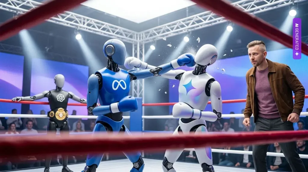 Meta AI wyprzedza Gemini w USA, a Grok Bot Muska przesiada się na Claude’a Opus 5.5 Meta AI wyprzedza Gemini w USA, a Grok Bot Muska przesiada się na Claude’a Opus 5.5