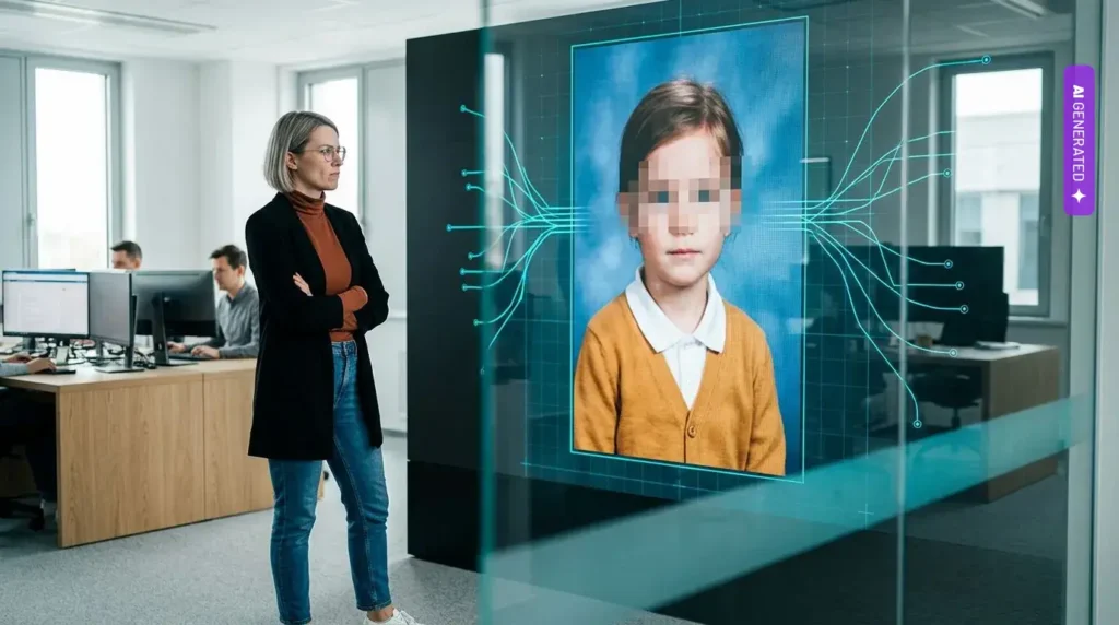 Meta zaprzęga model językowy do wyłapywania reklam, które potajemnie prowadzą do materiałów CSAM – grafika wygenerowana przez AI